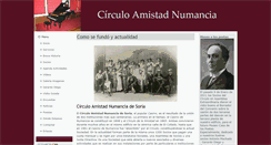 Desktop Screenshot of circuloamistadnumancia.es