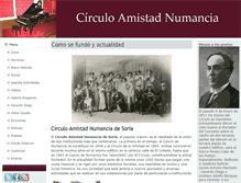 Tablet Screenshot of circuloamistadnumancia.es
